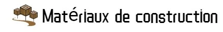 Matériaux de construction Soldes