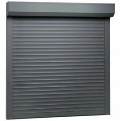 VidaXL Volet roulant Aluminium 100 x 100 cm Anthracite