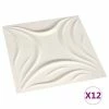 VidaXL Panneaux muraux 3D 12 pcs 0,5x0,5 m 3 m² 1 VidaXL Panneaux muraux 3D 12 pcs 0,5x0,5 m 3 m² -Matériaux de construction Soldes image 1 146297