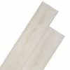 VidaXL Planche de plancher PVC 5,26 m² 2 mm Couleur de chêne blanc -Matériaux de construction Soldes image 1 245164