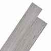 VidaXL Planche de plancher PVC 5,26 m² 2 mm Gris foncé -Matériaux de construction Soldes image 1 245168