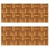 Kit tuiles de plancher en acacia 30 x 30 cm 20 pcs -Matériaux de construction Soldes image 1 271792
