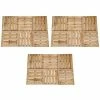 VidaXL Dalles de terrasse 18 pcs 50x50 cm Bois Marron 2 VidaXL Dalles de terrasse 18 pcs 50x50 cm Bois Marron -Matériaux de construction Soldes image 1 276435