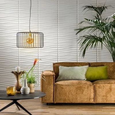 WallArt Panneaux muraux 3D Flows 12 pcs GA-WA14 4 WallArt Panneaux muraux 3D Flows 12 pcs GA-WA14 – Image 2