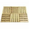 VidaXL Dalles de terrasse 6 pcs 50x50 cm Bois Vert -Matériaux de construction Soldes image 1 44946