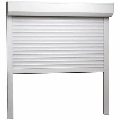 VidaXL Volet roulant Aluminium 100 x 100 cm Blanc 4 VidaXL Volet roulant Aluminium 100 x 100 cm Blanc – Image 2