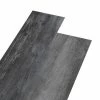VidaXL Planches de plancher PVC 4,46 m² 3 mm Gris brillant -Matériaux de construction Soldes image 2 146587