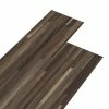 VidaXL Planches de plancher PVC 5,02 m² 2 mm Autoadhésif Marron rayé -Matériaux de construction Soldes image 2 146603