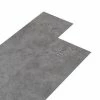 VidaXL Planches de plancher PVC 5,26 m² 2 mm Gris béton -Matériaux de construction Soldes image 2 146604