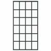 VidaXL Porte coulissante Verre ESG et aluminium 102x205 cm Noir 1 VidaXL Porte coulissante Verre ESG et aluminium 102x205 cm Noir -Matériaux de construction Soldes image 2 151022