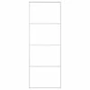 VidaXL Porte coulissante Verre ESG et aluminium 76x205 cm Blanc -Matériaux de construction Soldes image 2 151656