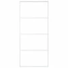 VidaXL Porte coulissante Verre ESG et aluminium 90x205 cm Blanc -Matériaux de construction Soldes image 2 151660