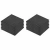 VidaXL Carreaux de protection antichoc 12pcs Caoutchouc 50x50x3cm Noir -Matériaux de construction Soldes image 2 276273