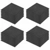 VidaXL Carreaux de protection antichoc 24pcs Caoutchouc 50x50x3cm Noir -Matériaux de construction Soldes image 2 276275