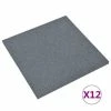 VidaXL Carreaux de protection antichoc 12pcs Caoutchouc 50x50x3cm Gris 1 VidaXL Carreaux de protection antichoc 12pcs Caoutchouc 50x50x3cm Gris -Matériaux de construction Soldes image 2 3096596