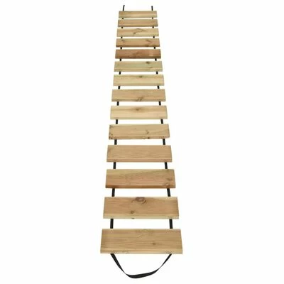 VidaXL Rouleau de terrasse 35x300 cm Bois de pin imprégné 4 VidaXL Rouleau de terrasse 35x300 cm Bois de pin imprégné – Image 2