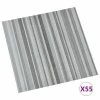 VidaXL Planches de plancher autoadhésives 55 pcs PVC 5,11m² Gris clair -Matériaux de construction Soldes image 2 324646