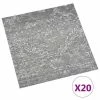 VidaXL Planches de plancher autoadhésives 20 pcs PVC 1,86m² Gris béton -Matériaux de construction Soldes image 2 330122