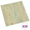 VidaXL Planches de plancher autoadhésives 20 pcs PVC 1,86 m² Marron -Matériaux de construction Soldes image 2 330130