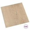 VidaXL Planches de plancher autoadhésives 20 pcs PVC 1,86 m² Marron -Matériaux de construction Soldes image 2 330141