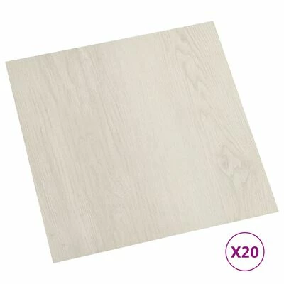 VidaXL Planches de plancher autoadhésives 20 pcs PVC 1,86 m² Beige 3 VidaXL Planches de plancher autoadhésives 20 pcs PVC 1,86 m² Beige