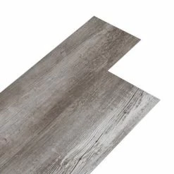 VidaXL Planche de plancher PVC autoadhésif 5,21 m² 2mm Marron bois mat