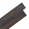 VidaXL Planches de plancher PVC autoadhésif 2,51 m² 2 mm Marron foncé -Matériaux de construction Soldes image 2 342879