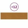VidaXL Panneaux muraux 12 pcs Marron 60x15 cm Velours 1,08 m² 1 VidaXL Panneaux muraux 12 pcs Marron 60x15 cm Velours 1,08 m² -Matériaux de construction Soldes image 2 343842