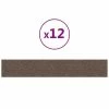 VidaXL Panneaux muraux 12 pcs Taupe 90x15 cm Tissu 1,62 m² 2 VidaXL Panneaux muraux 12 pcs Taupe 90x15 cm Tissu 1,62 m² -Matériaux de construction Soldes image 2 343879