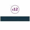 VidaXL Panneaux muraux 12 pcs Bleu 90x15 cm Velours 1,62 m² 1 VidaXL Panneaux muraux 12 pcs Bleu 90x15 cm Velours 1,62 m² -Matériaux de construction Soldes image 2 343890