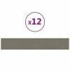 VidaXL Panneaux muraux 12 pcs Gris clair 90x15 cm Velours 1,62 m² 2 VidaXL Panneaux muraux 12 pcs Gris clair 90x15 cm Velours 1,62 m² -Matériaux de construction Soldes image 2 343891