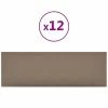 VidaXL Panneaux muraux 12 pcs Cappuccino 90x30 cm Similicuir 3,24 m² 2 VidaXL Panneaux muraux 12 pcs Cappuccino 90x30 cm Similicuir 3,24 m² -Matériaux de construction Soldes image 2 343915
