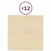 VidaXL Panneaux muraux 12 pcs Crème 30x30 cm Tissu 1,08 m² 1 VidaXL Panneaux muraux 12 pcs Crème 30x30 cm Tissu 1,08 m² -Matériaux de construction Soldes image 2 343956