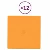 VidaXL Panneaux muraux 12 pcs Jaune foncé 30x30 cm Tissu 1,08 m² 1 VidaXL Panneaux muraux 12 pcs Jaune foncé 30x30 cm Tissu 1,08 m² -Matériaux de construction Soldes image 2 343965