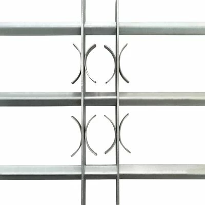 VidaXL Grille réglable de sécurité de fenêtres et 3 barres 700-1050 mm 5 VidaXL Grille réglable de sécurité de fenêtres et 3 barres 700-1050 mm – Image 3