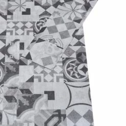 VidaXL Planches de plancher PVC 4,46 m² 3 mm Motif de gris -Matériaux de construction Soldes image 3 146585
