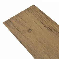 VidaXL Planche de plancher PVC 5,26 m² 2 mm Marron noyer -Matériaux de construction Soldes image 3 245162