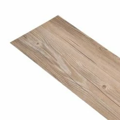 VidaXL Planche de plancher PVC 5,26 m² 2 mm Marron chêne -Matériaux de construction Soldes image 3 245165