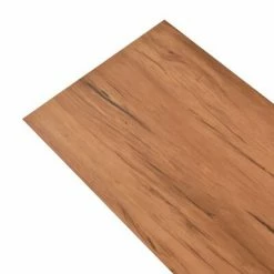 VidaXL Planche de plancher PVC 5,26 m² 2 mm Orme naturel -Matériaux de construction Soldes image 3 245166