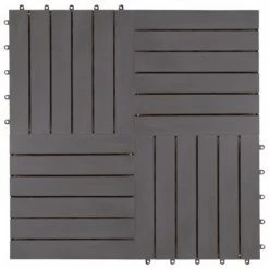VidaXL Carreaux de terrasse 20pcs Délavage gris 30x30 cm Acacia solide 10 VidaXL Carreaux de terrasse 20pcs Délavage gris 30x30 cm Acacia solide -Matériaux de construction Soldes image 3 3054432