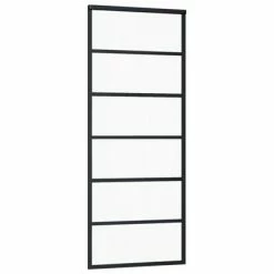 VidaXL Porte coulissante et quincaillerie Verre ESG/Aluminium 76x205cm 10 VidaXL Porte coulissante et quincaillerie Verre ESG/Aluminium 76x205cm -Matériaux de construction Soldes image 3 3081950