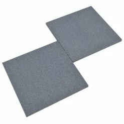 VidaXL Carreaux de protection antichoc 18pcs Caoutchouc 50x50x3cm Gris 10 VidaXL Carreaux de protection antichoc 18pcs Caoutchouc 50x50x3cm Gris -Matériaux de construction Soldes image 3 3096597