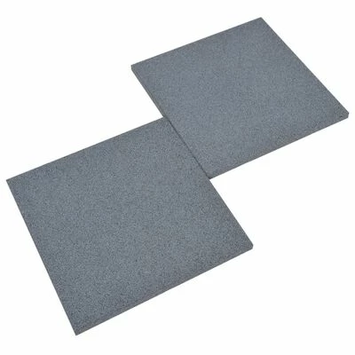 VidaXL Carreaux de protection antichoc 18pcs Caoutchouc 50x50x3cm Gris 5 VidaXL Carreaux de protection antichoc 18pcs Caoutchouc 50x50x3cm Gris – Image 3