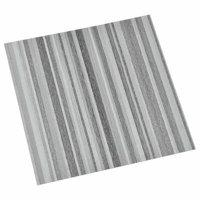 VidaXL Planches de plancher autoadhésives 20 pcs PVC 1,86m² Gris clair 5 VidaXL Planches de plancher autoadhésives 20 pcs PVC 1,86m² Gris clair – Image 3