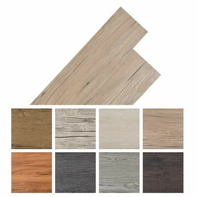 VidaXL Planches de plancher PVC autoadhésif 2,51 m² 2 mm Marron chêne 5 VidaXL Planches de plancher PVC autoadhésif 2,51 m² 2 mm Marron chêne – Image 3