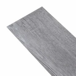 VidaXL Planches de plancher PVC autoadhésif 2,51 m² 2 mm Gris bois mat -Matériaux de construction Soldes image 3 342891