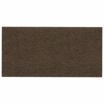 VidaXL Panneaux muraux 12 pcs Marron 30x15 cm Tissu 0,54 m² 5 VidaXL Panneaux muraux 12 pcs Marron 30x15 cm Tissu 0,54 m² – Image 3