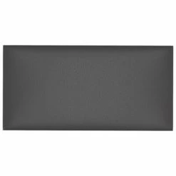 VidaXL Panneaux muraux 12 pcs Gris 30x15 cm Similicuir 0,54 m² -Matériaux de construction Soldes image 3 343774