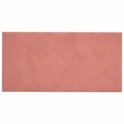 VidaXL Panneaux muraux 12 pcs Rose 30x15 cm Velours 0,54 m² -Matériaux de construction Soldes image 3 343782