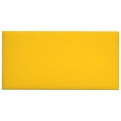 VidaXL Panneaux muraux 12 pcs Jaune 30x15 cm Velours 0,54 m² 10 VidaXL Panneaux muraux 12 pcs Jaune 30x15 cm Velours 0,54 m² -Matériaux de construction Soldes image 3 343785